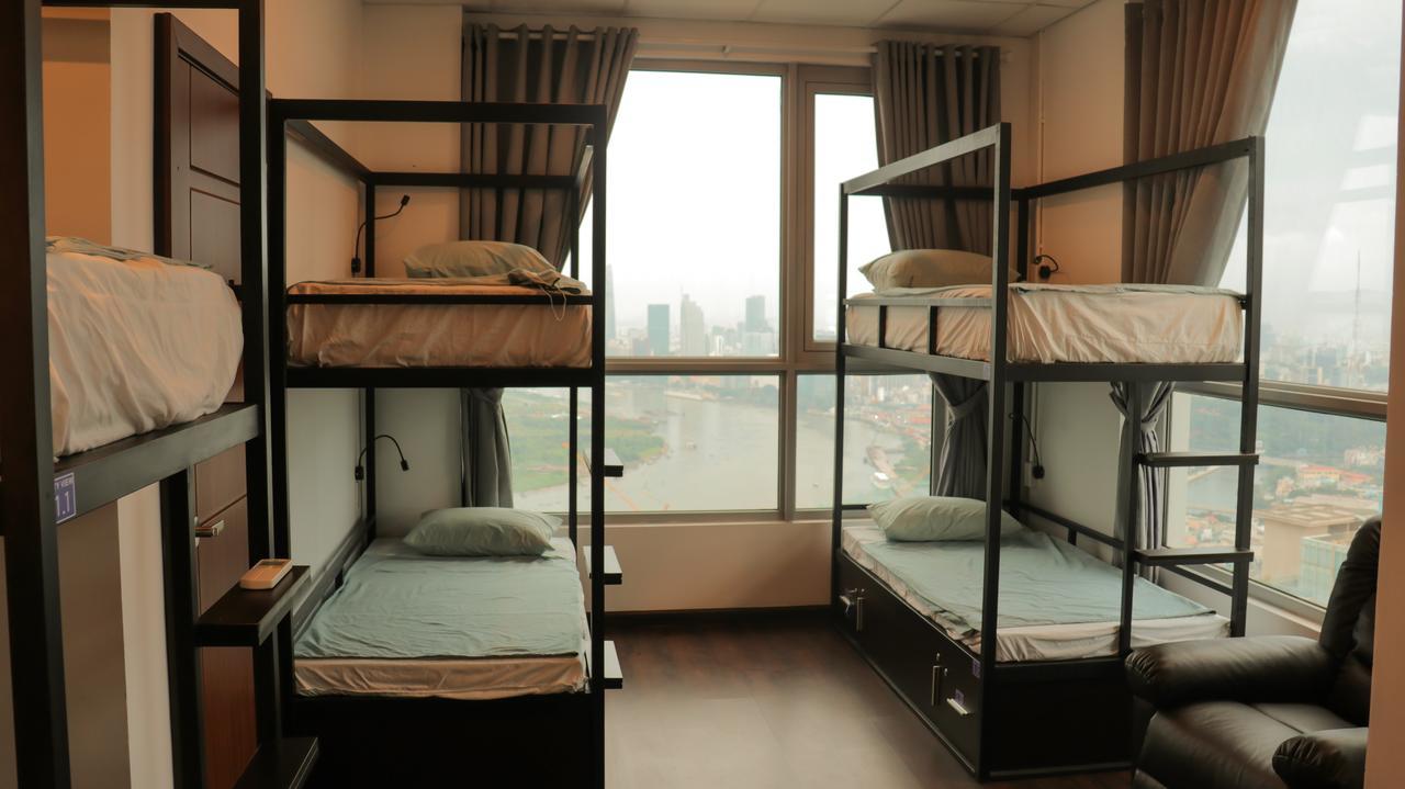 הו צ'י מין סיטי Penthouse Hostel & Spa מראה חיצוני תמונה